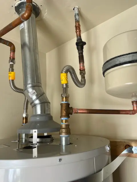 Water heater installation and plumbing repair in St. Johnsbury