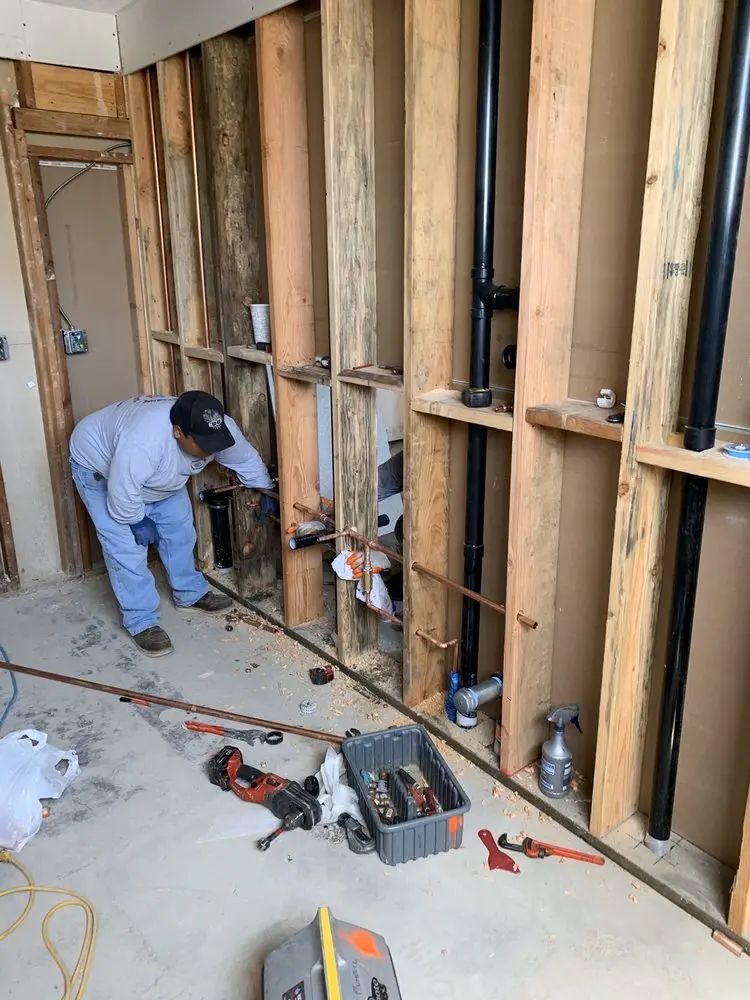 Commercial rough-in plumbing for Gas Line Repair in St. Johnsbury